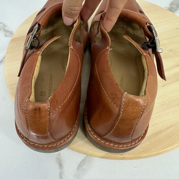 Sandro Moscoloni Vineyard Men\'s Leather Fisherman Shoes Sandals Sz 10.5 D Preppy main image 4